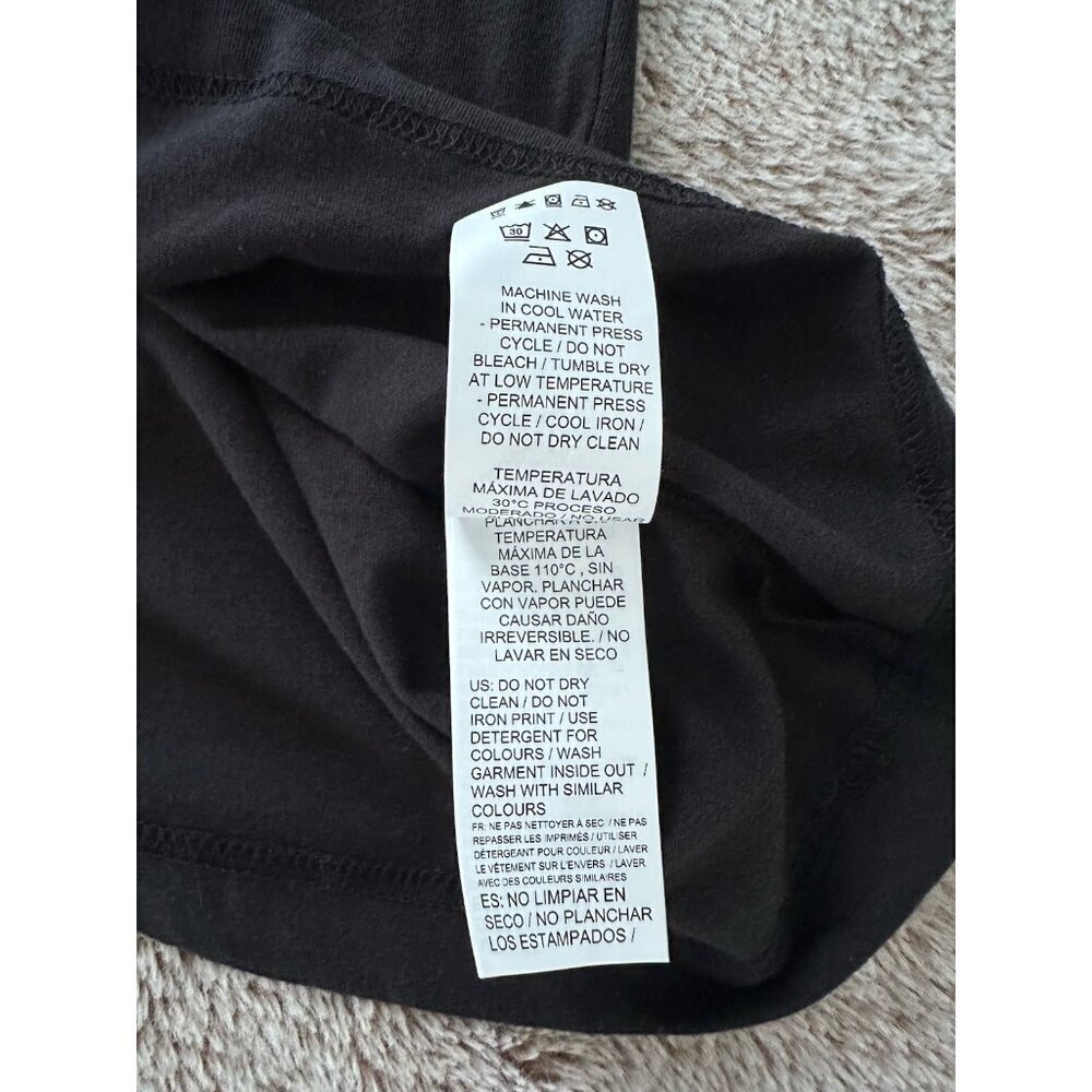 Puma Essentials Logo Crew Neck Short Sleeve T-Shirt Mens Black Size S 586449 New - Picture 12 of 14